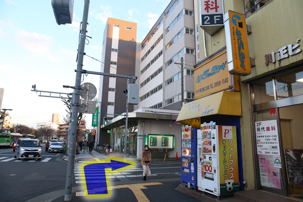 竹ノ塚で一番の老舗キャバクラ高級店ルパン乃小屋のアクセスその3