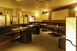 竹ノ塚で一番の老舗キャバクラ高級店ルパン乃小屋の店内MAP1