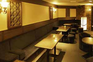 竹ノ塚で一番の老舗キャバクラ高級店ルパン乃小屋の店内MAP2