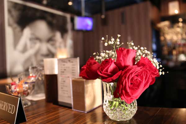 竹ノ塚のガールズバー、ビブロスの店内写真